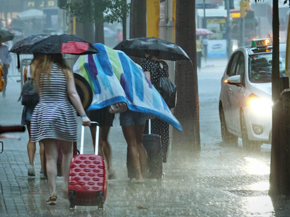 Spanish downpours