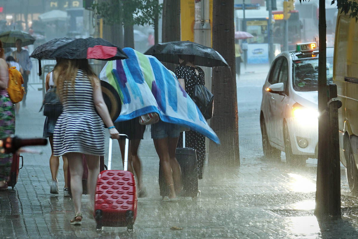 Spanish downpours